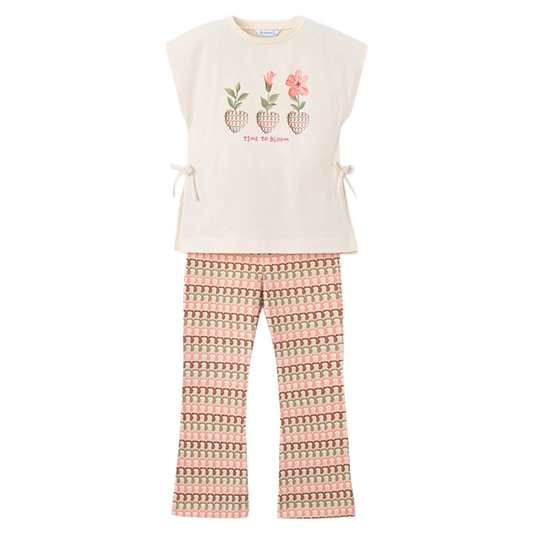 Mayoral Neutral Bloom Flare Set