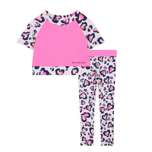 Billieblush Pink Leopard Legging Set
