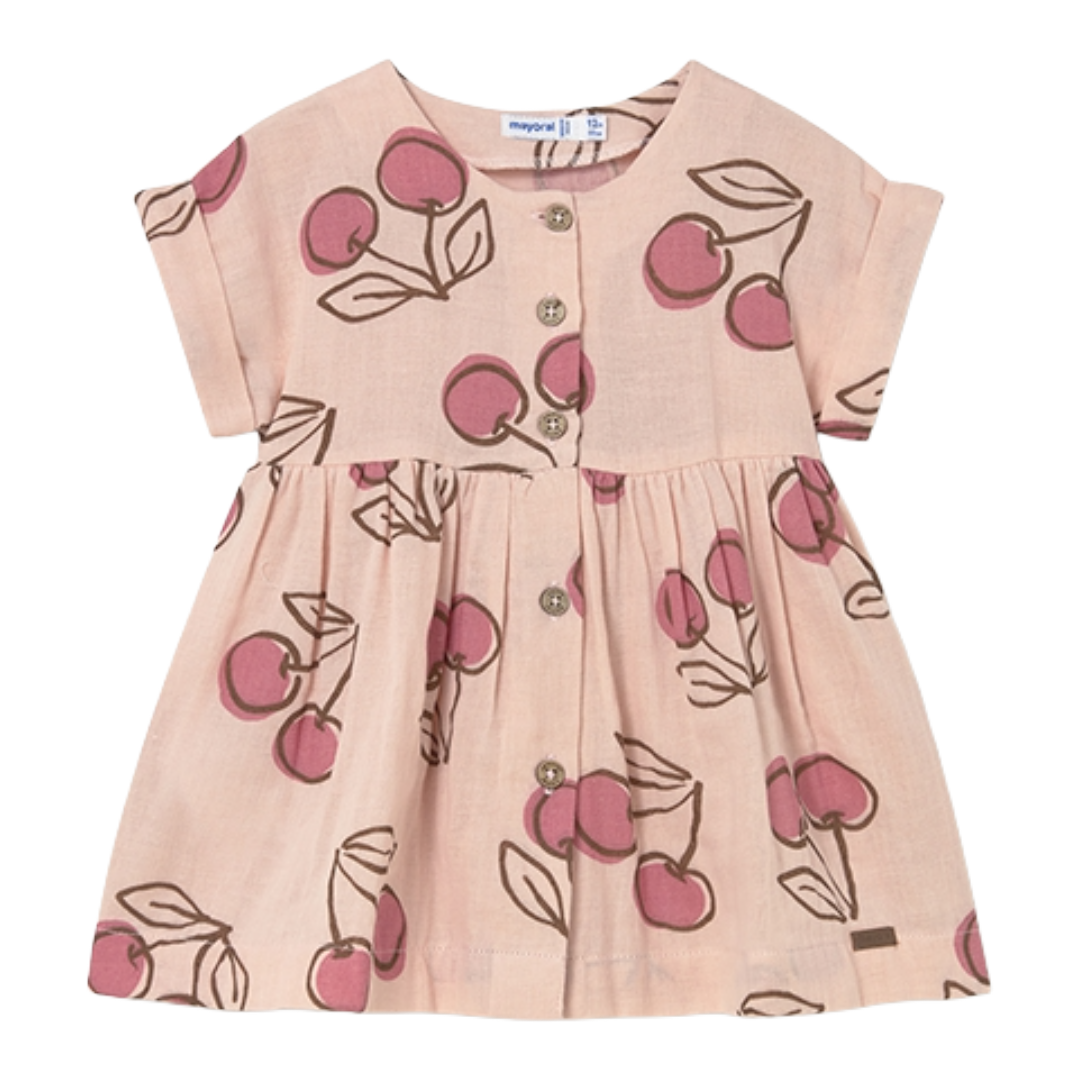 Mayoral Baby Girl Cherry Dress