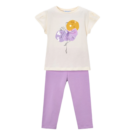 Mayoral Lilac Ballerina Legging Set