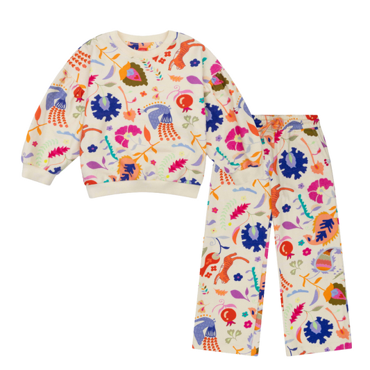 Oilily Hilou & Prom Printed Trouser Set