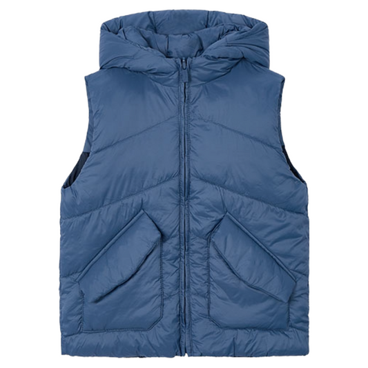 Mayoral Blue Reversible Gilet 4382