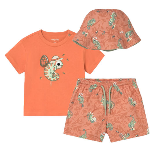 Mayoral Baby Boy Chameleon Swim Short Set