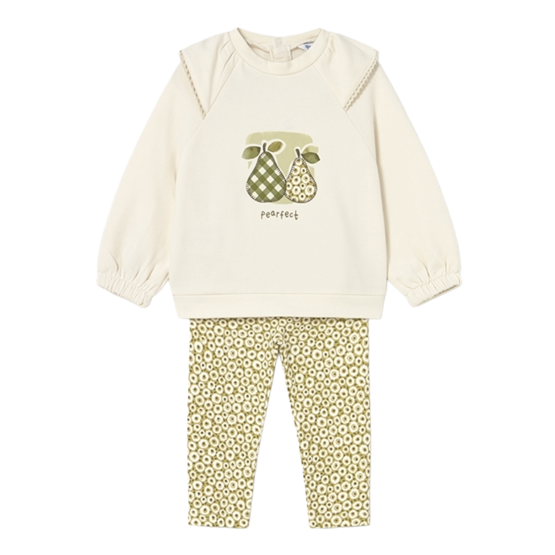 Mayoral Baby Girl Pear Legging Set 2741