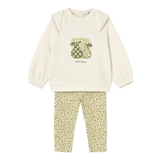 Mayoral Baby Girl Pear Legging Set 2741