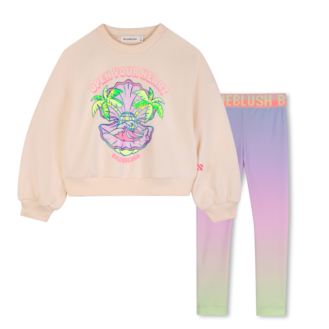 Billieblush Sea Shell Ombre Legging Set