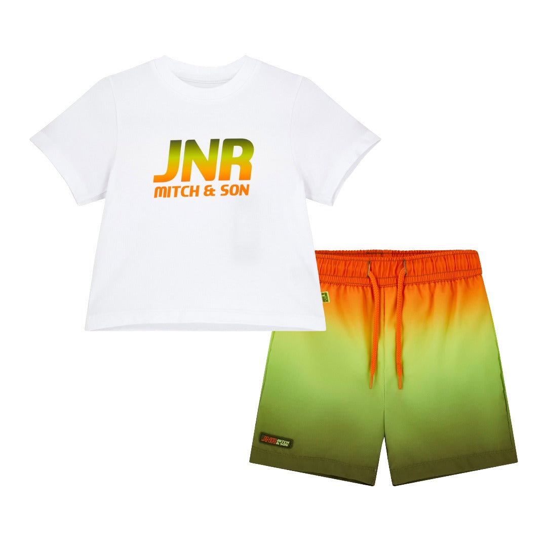 Mitch & Son JNR Reid/Reed Swim Short Set