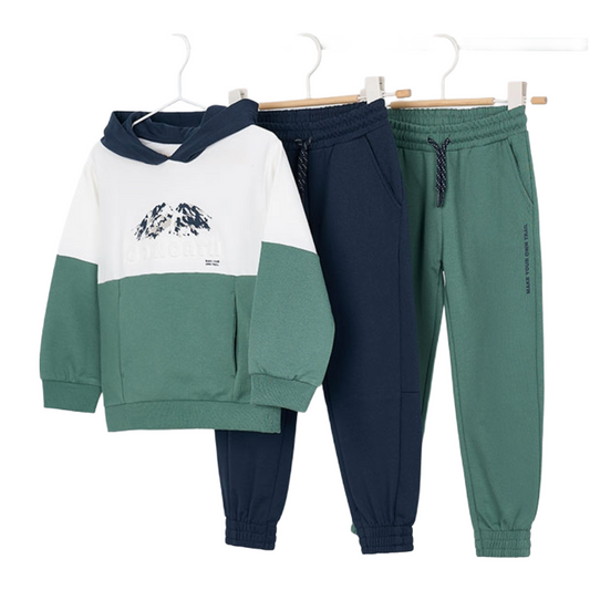 Mayoral Green 2 Jogger Tracksuit 4804