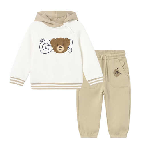 Mayoral Baby Boy Bear Hoody Tracksuit 2414/2504