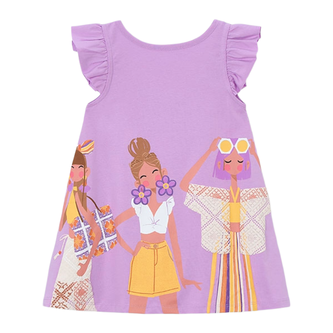 Mayoral Lilac Girl Dress