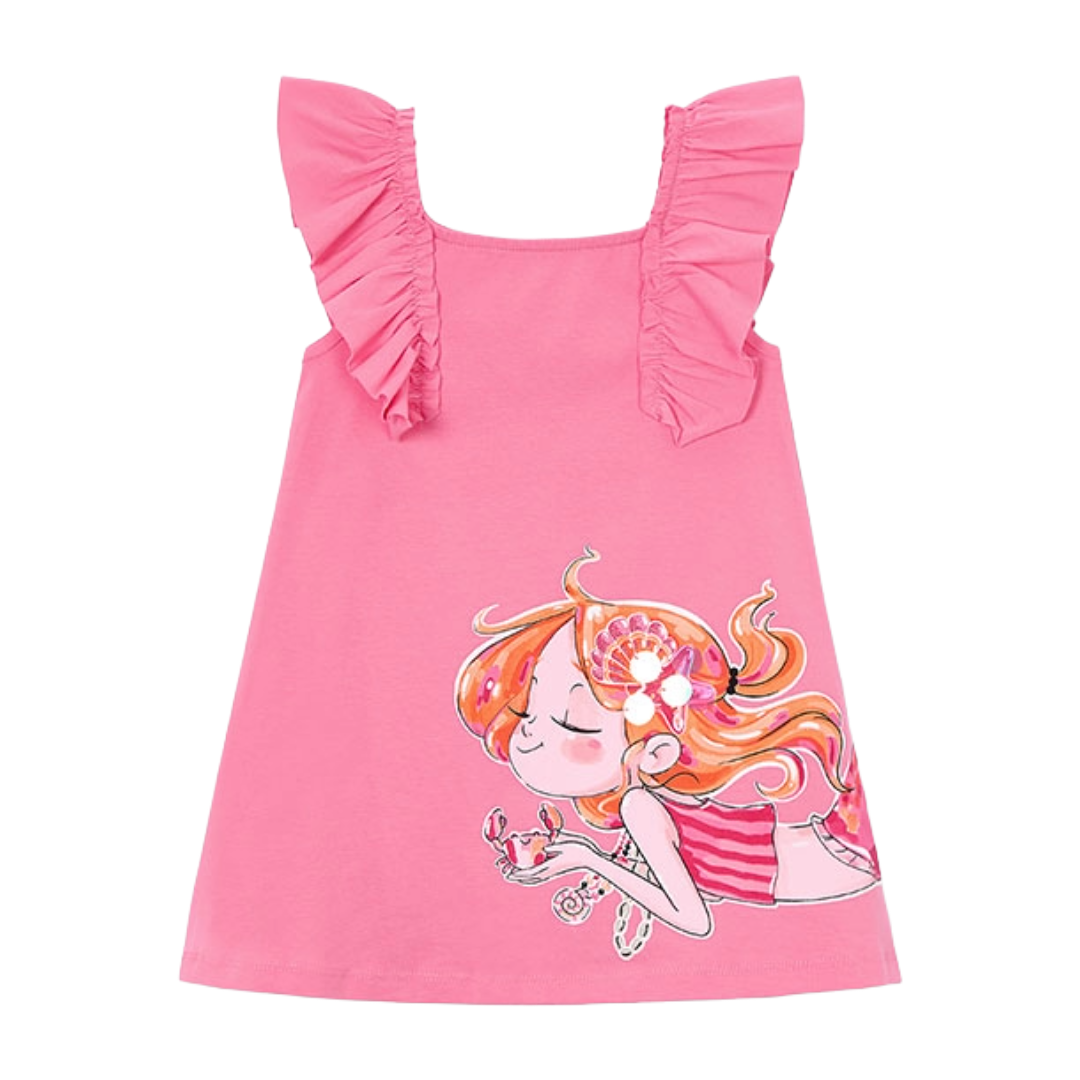 Mayoral Pink Mermaid Dress