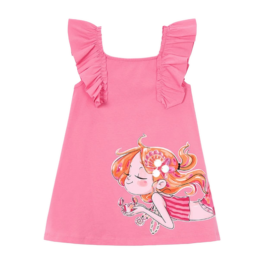 Mayoral Pink Mermaid Dress