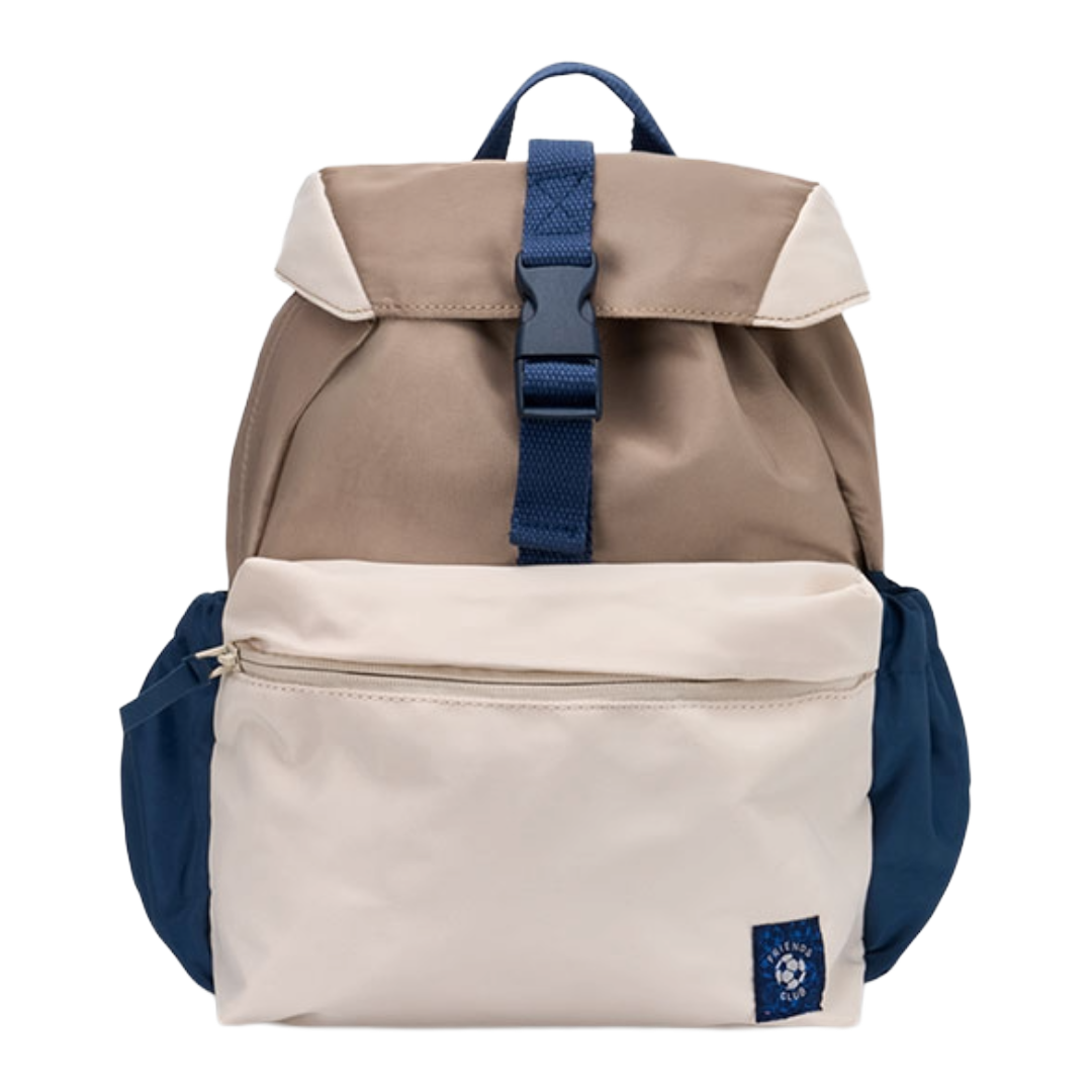 Mayoral Navy & Beige Backpack