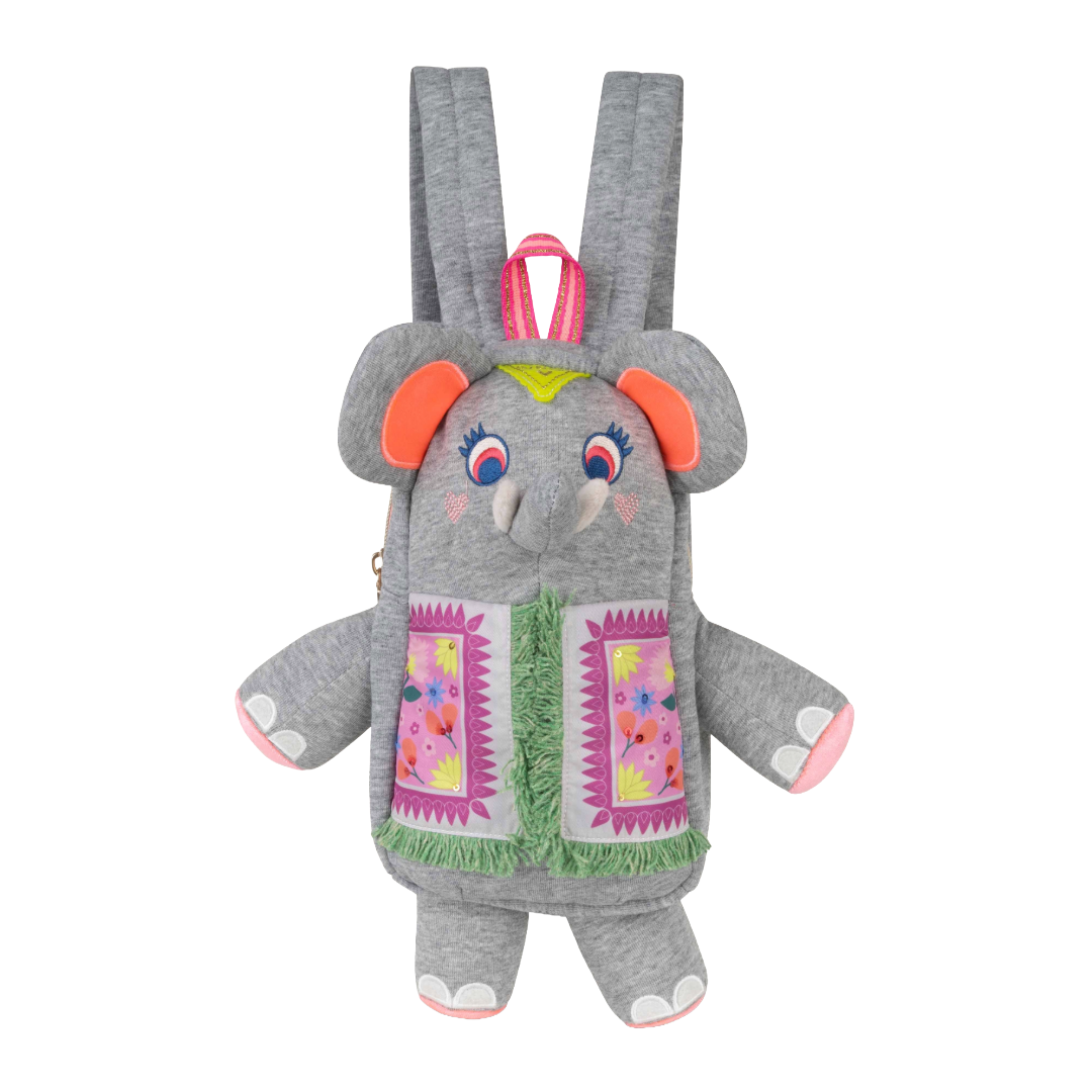 Oilily Elephant Grey Backpack