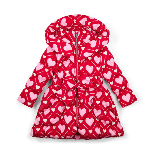 A Dee Lauren Red Heart Coat