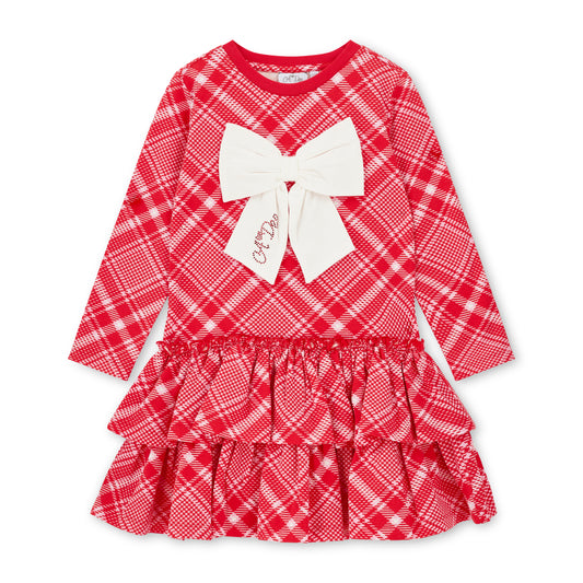 A Dee Liberty Red Check Dress