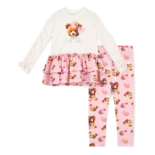 A Dee Madison Teddy Legging Set