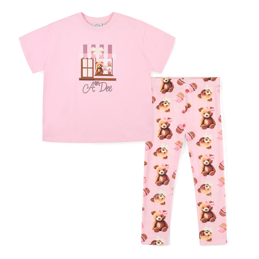 A Dee Mimi Teddy Legging Set