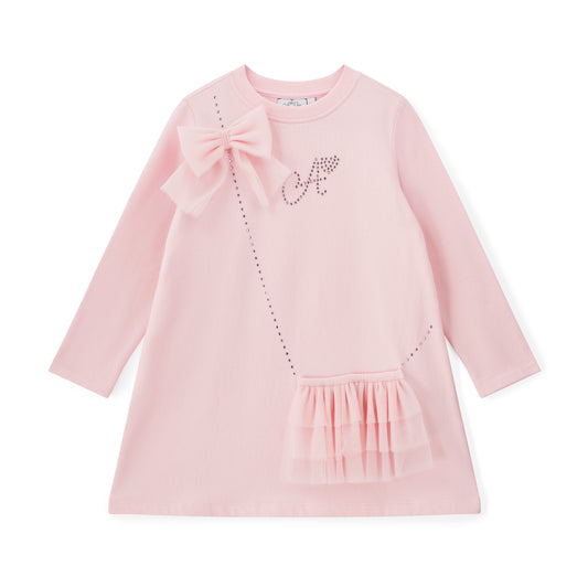 A Dee Miracle Pink Tulle Bag Dress