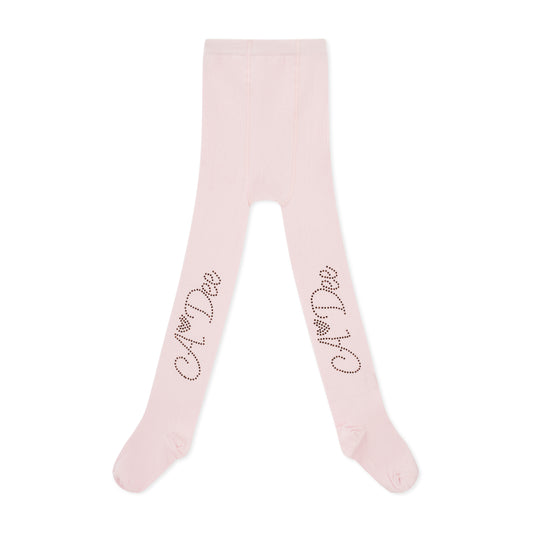 A Dee Lumi Pink Diamante Tights