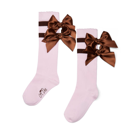 A Dee Maeve Pink Knee Socks