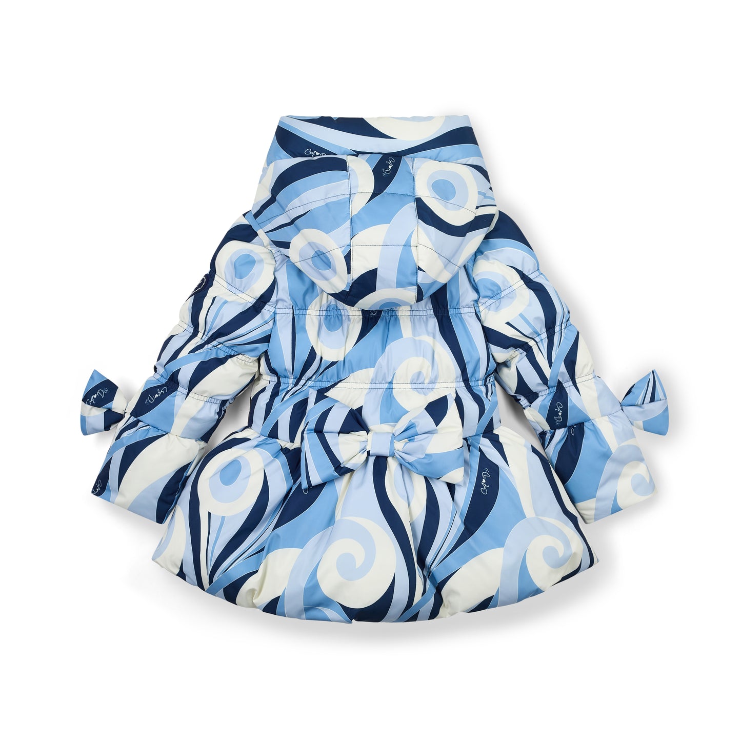 A Dee Nylah Swirl Print Coat