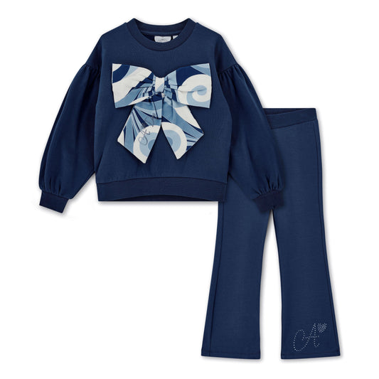 A Dee Luna Navy Flare Set