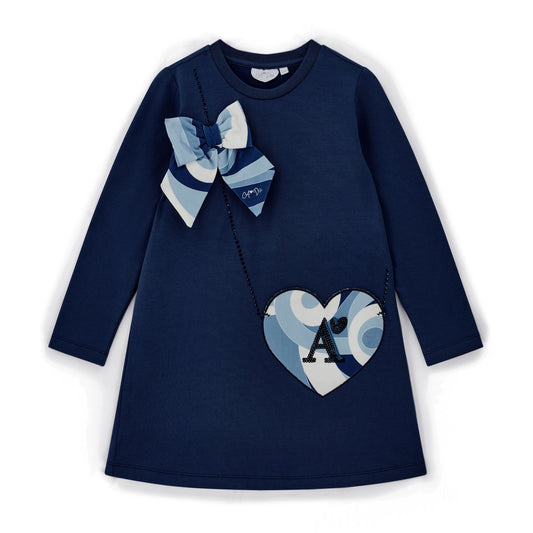 A Dee Lotus Navy Dress