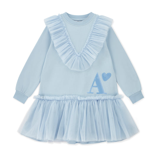 A Dee Lacey Blue Tulle Dress