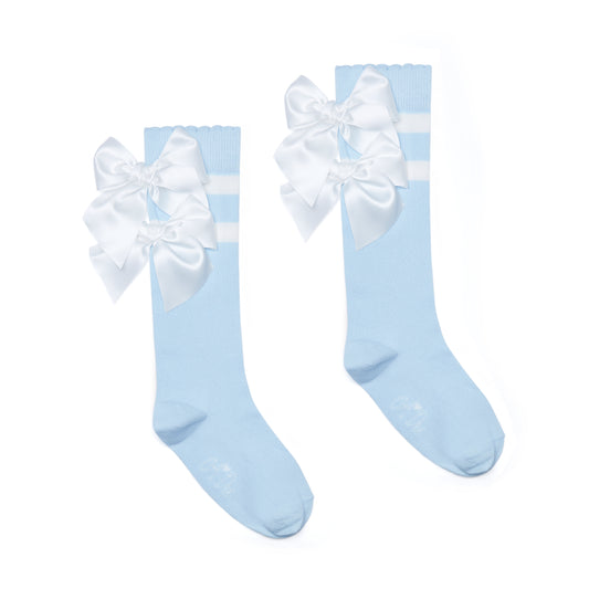 A Dee Maeve Blue Knee Socks