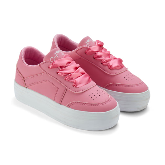 A Dee Patty Peony Pink Trainers