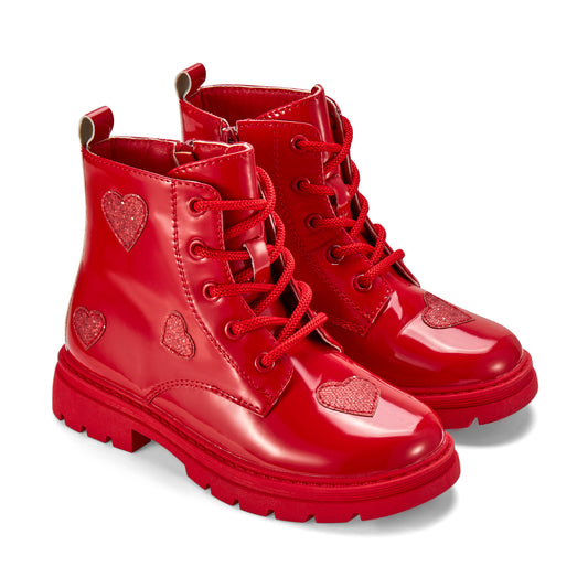 A Dee Amore Red Heart Boots