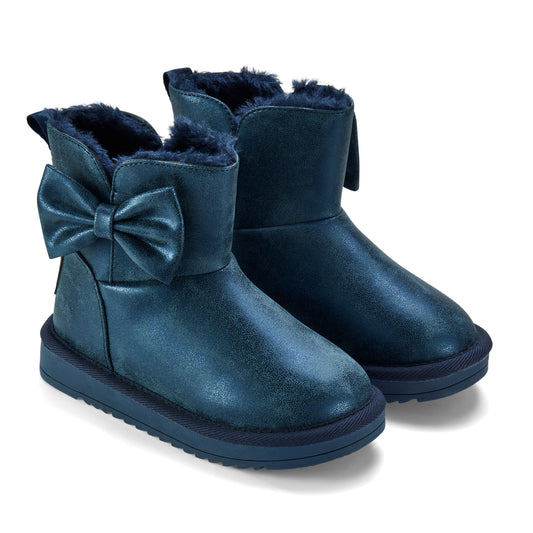 A Dee Bowtiful Navy Blue Boots