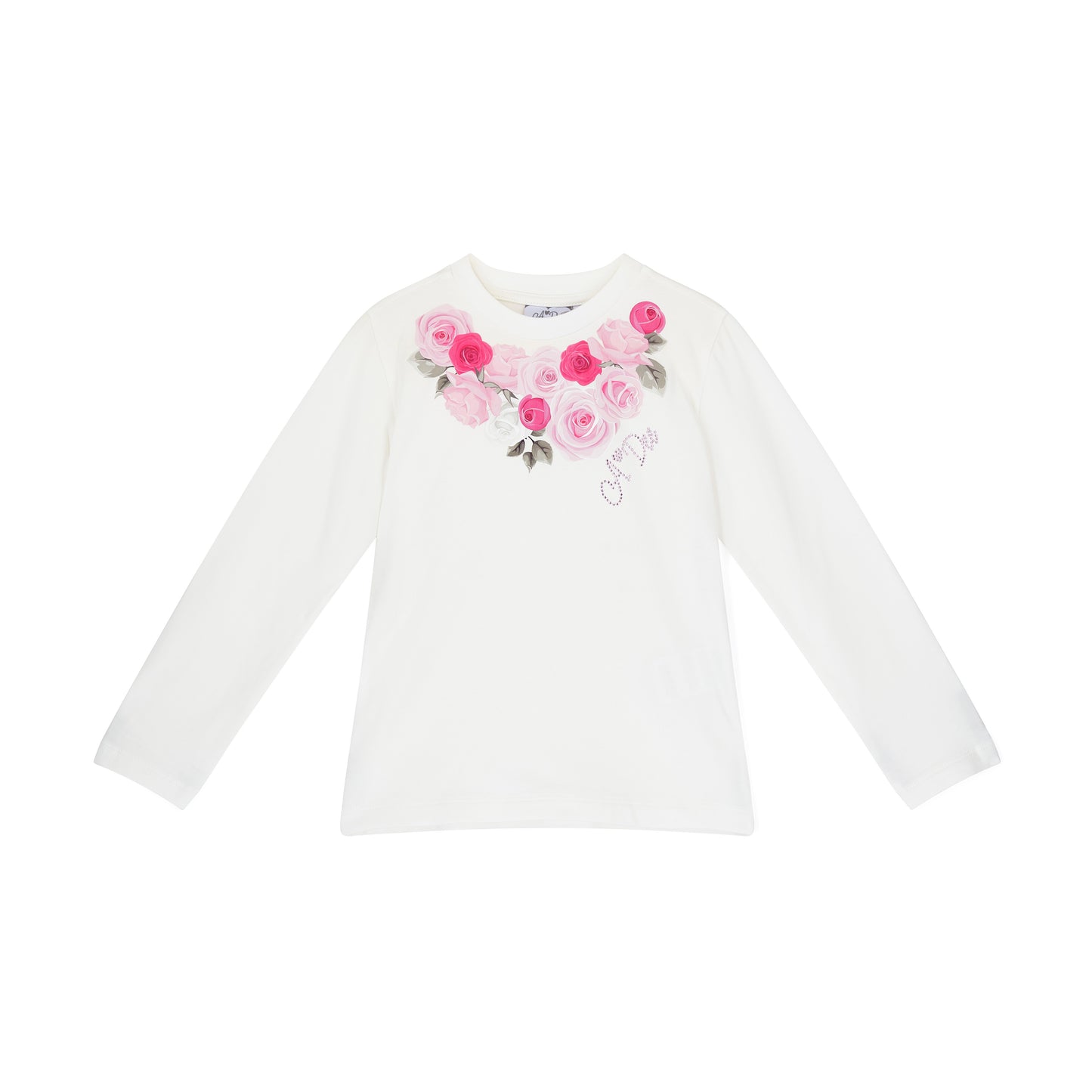 A Dee Ariella Pink Rose Print Skirt Set