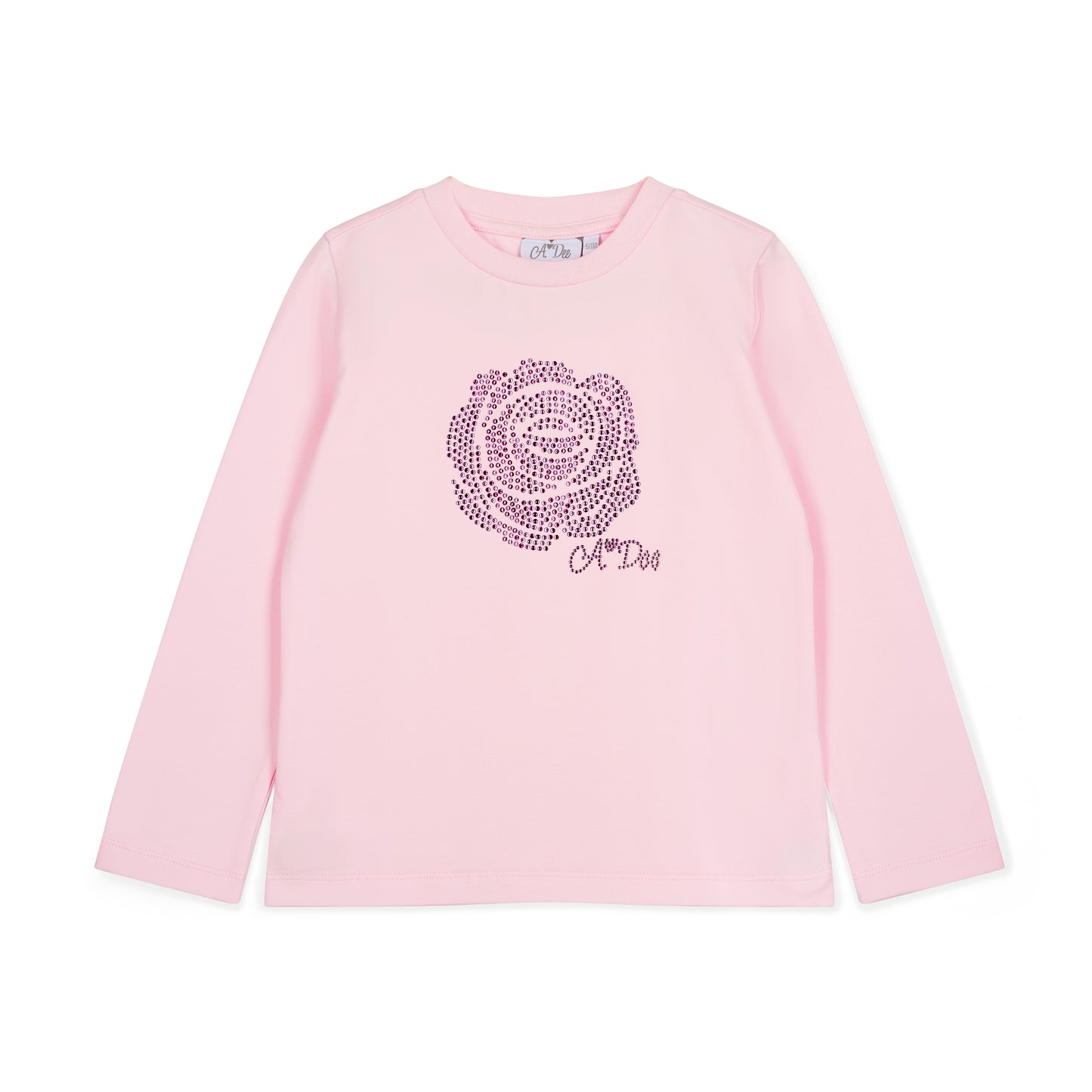 A Dee Amaya Pink Rose Print Short Set