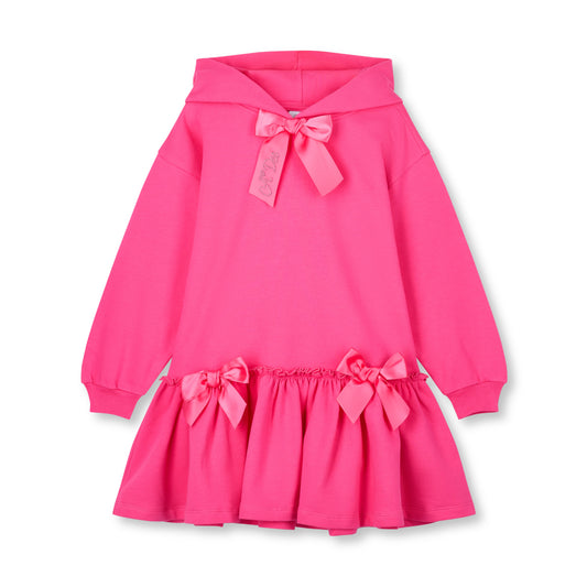 A Dee Alana Fuchsia Hoodie Dress