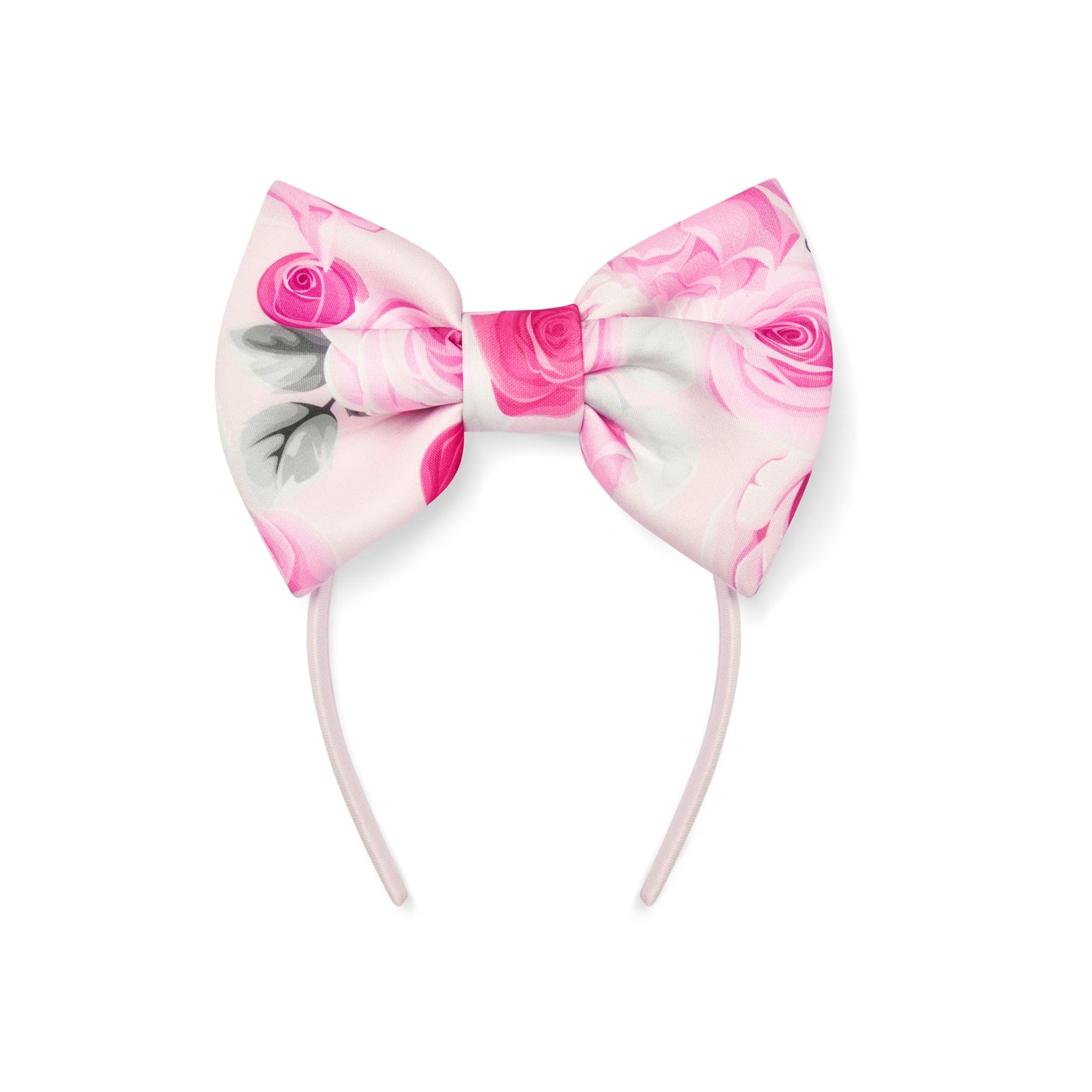 A Dee Allie Pink Rose Print Hairband