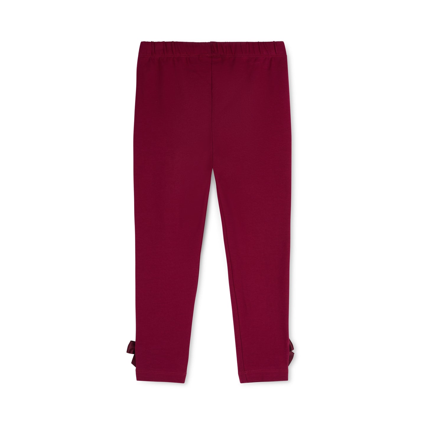 A Dee Alina Deep Cherry Faux Fur Hood Legging Set
