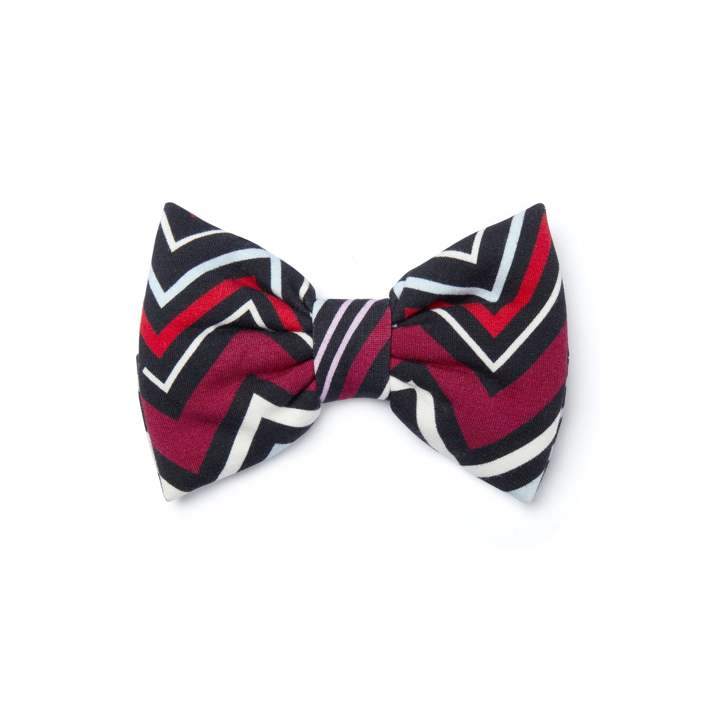 A Dee Brianna Navy Chevron Print Hairbow
