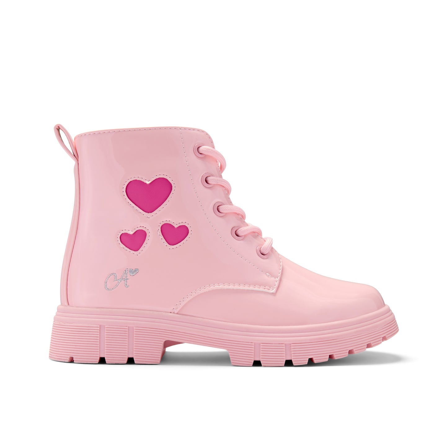 A Dee Amore Pink Heart Boots