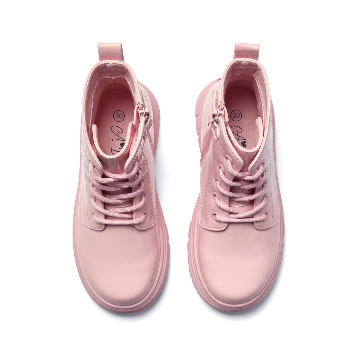A Dee Amore Pink Heart Boots