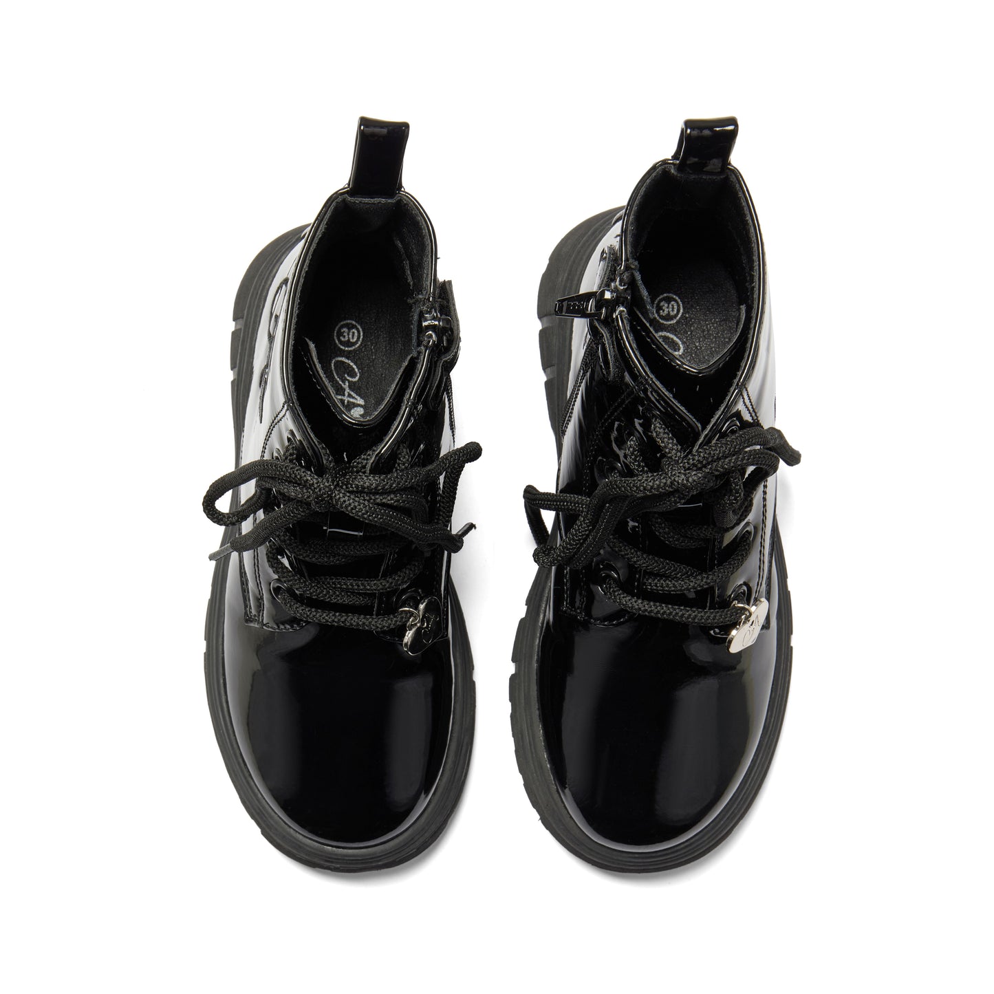 A Dee Selene Black Logo Boots