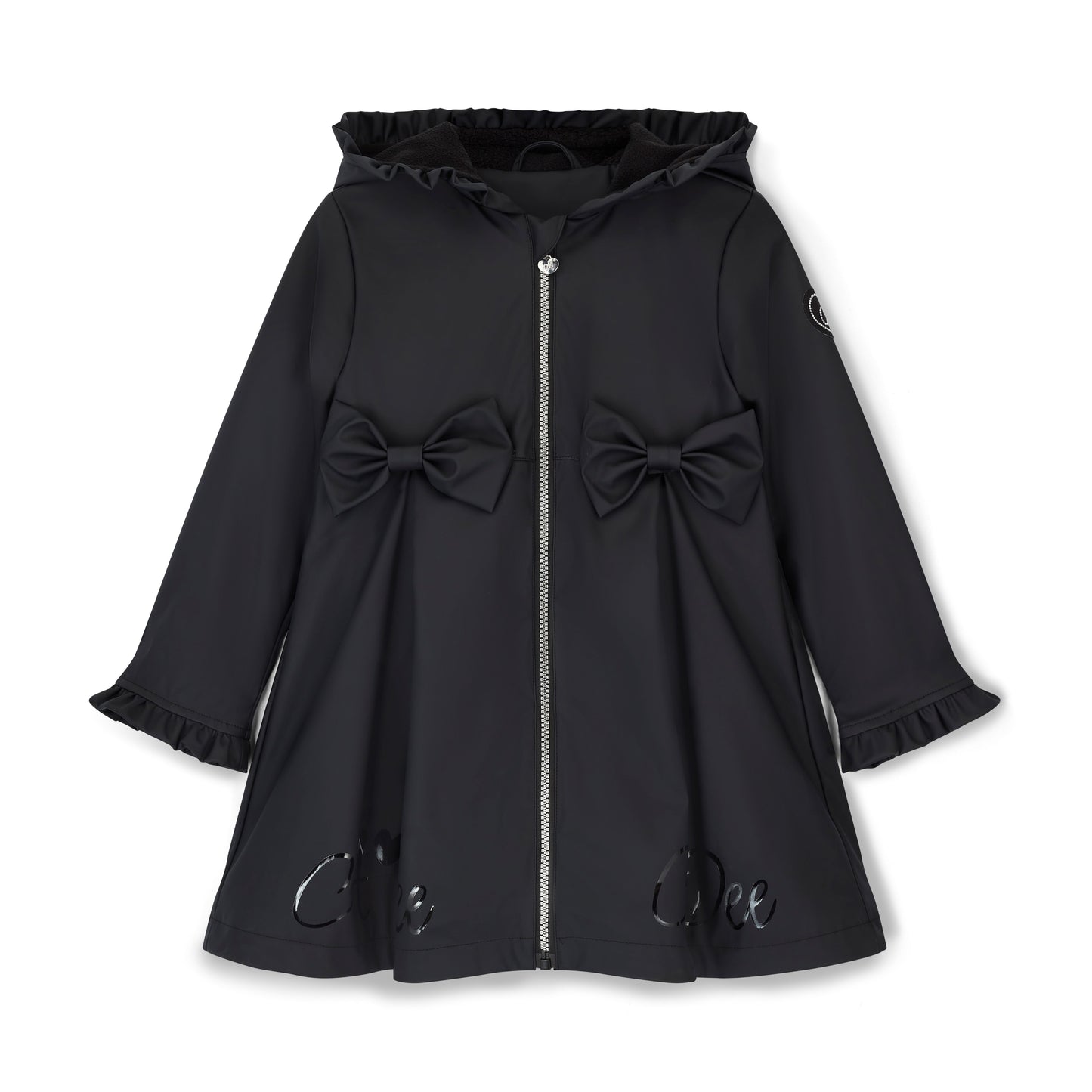 A Dee Nova Black Raincoat