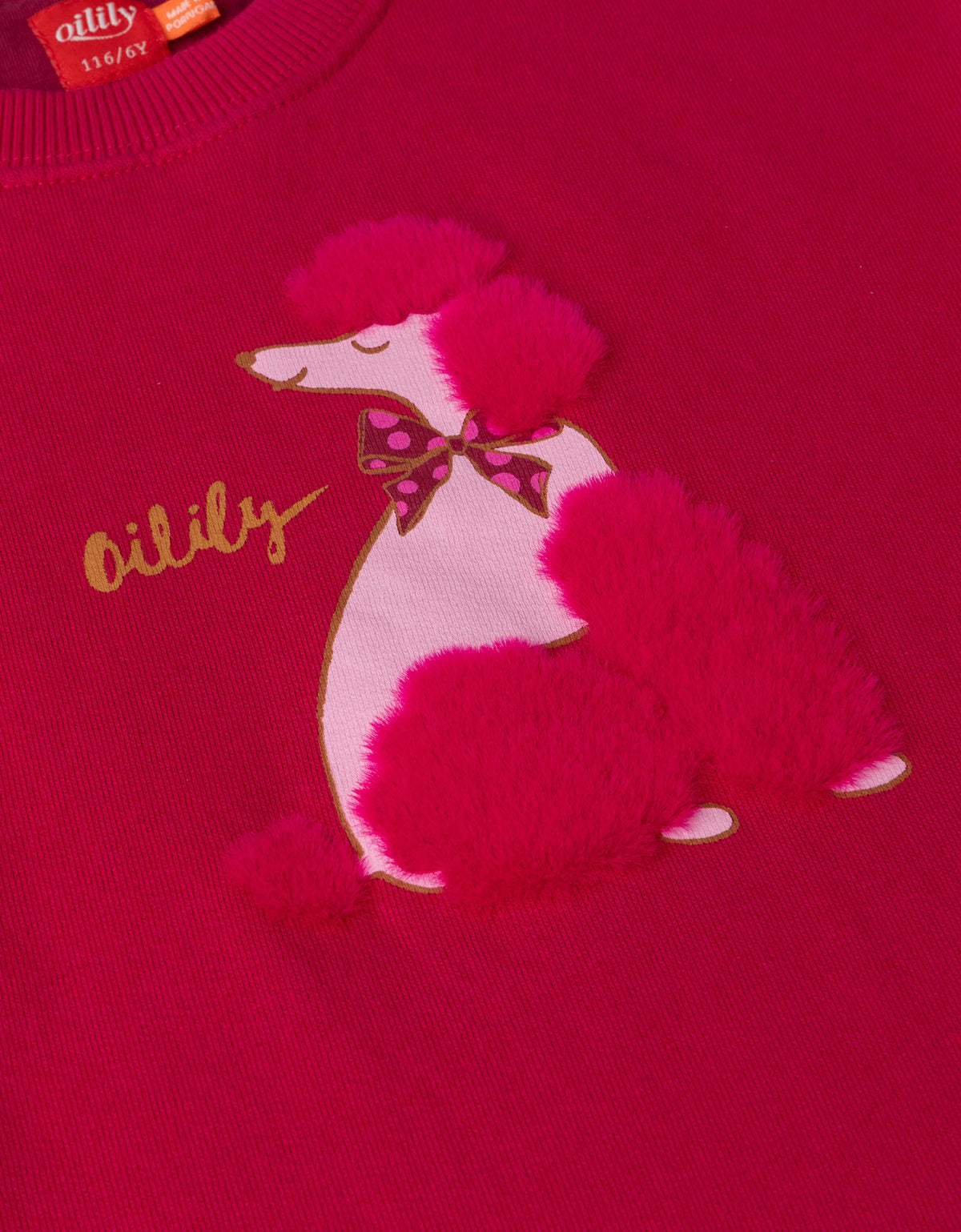 Oilily Drole Pink Poodle Dress
